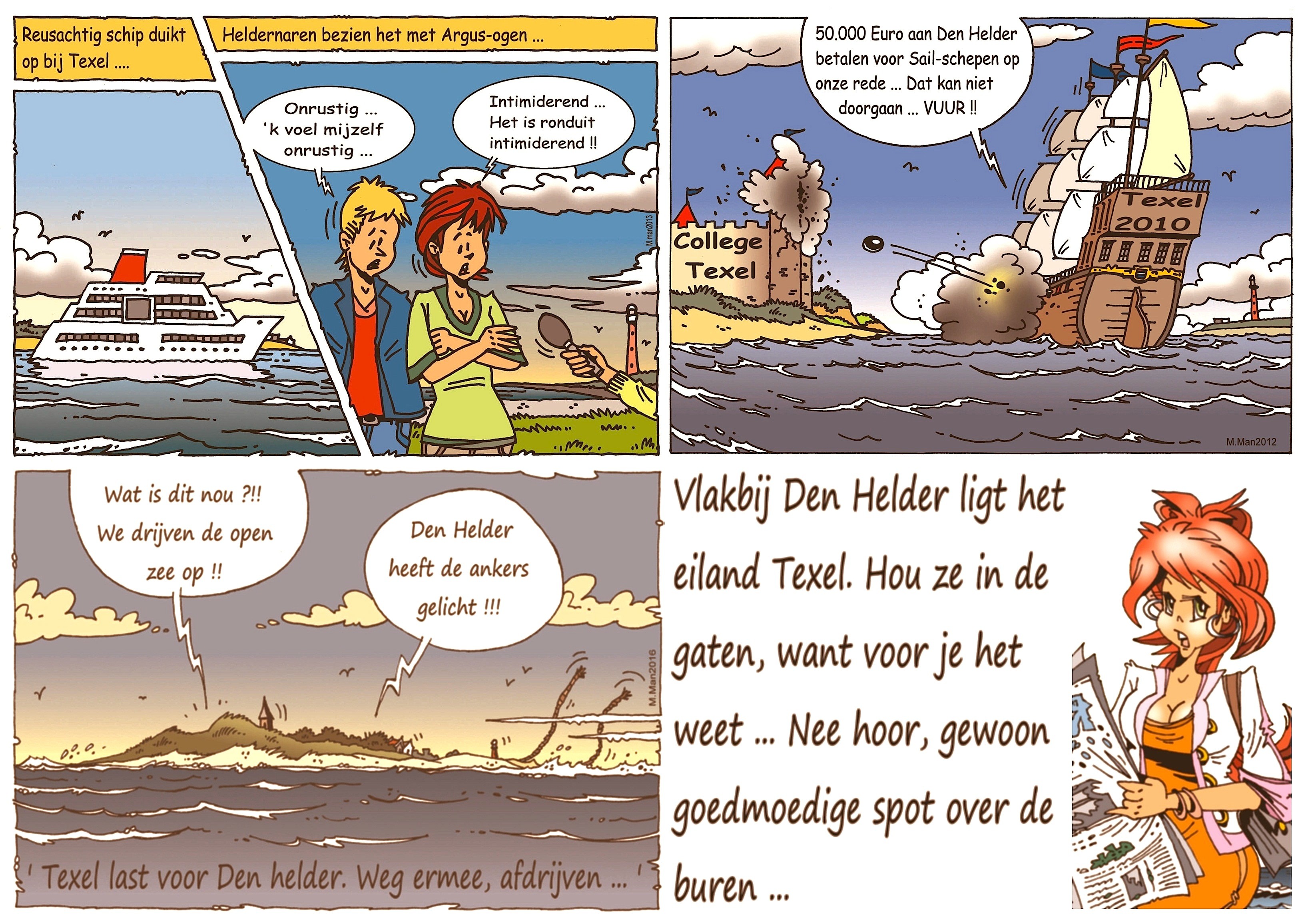 Martin Man Sofietjes Helders Weekblad Cartoon Chronicles 49