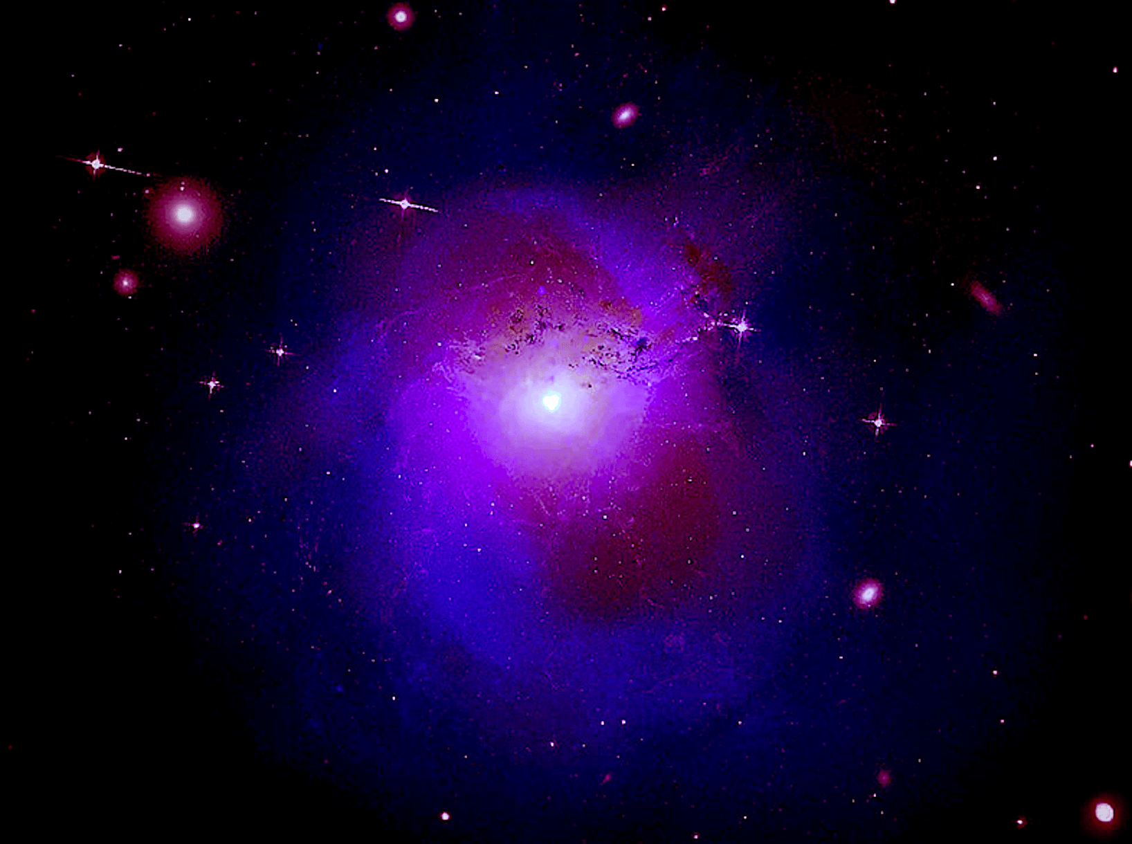 Perseus Galaxy Cluster NASA Chandra X-ray Observatory, ESA XMM-Newton ...