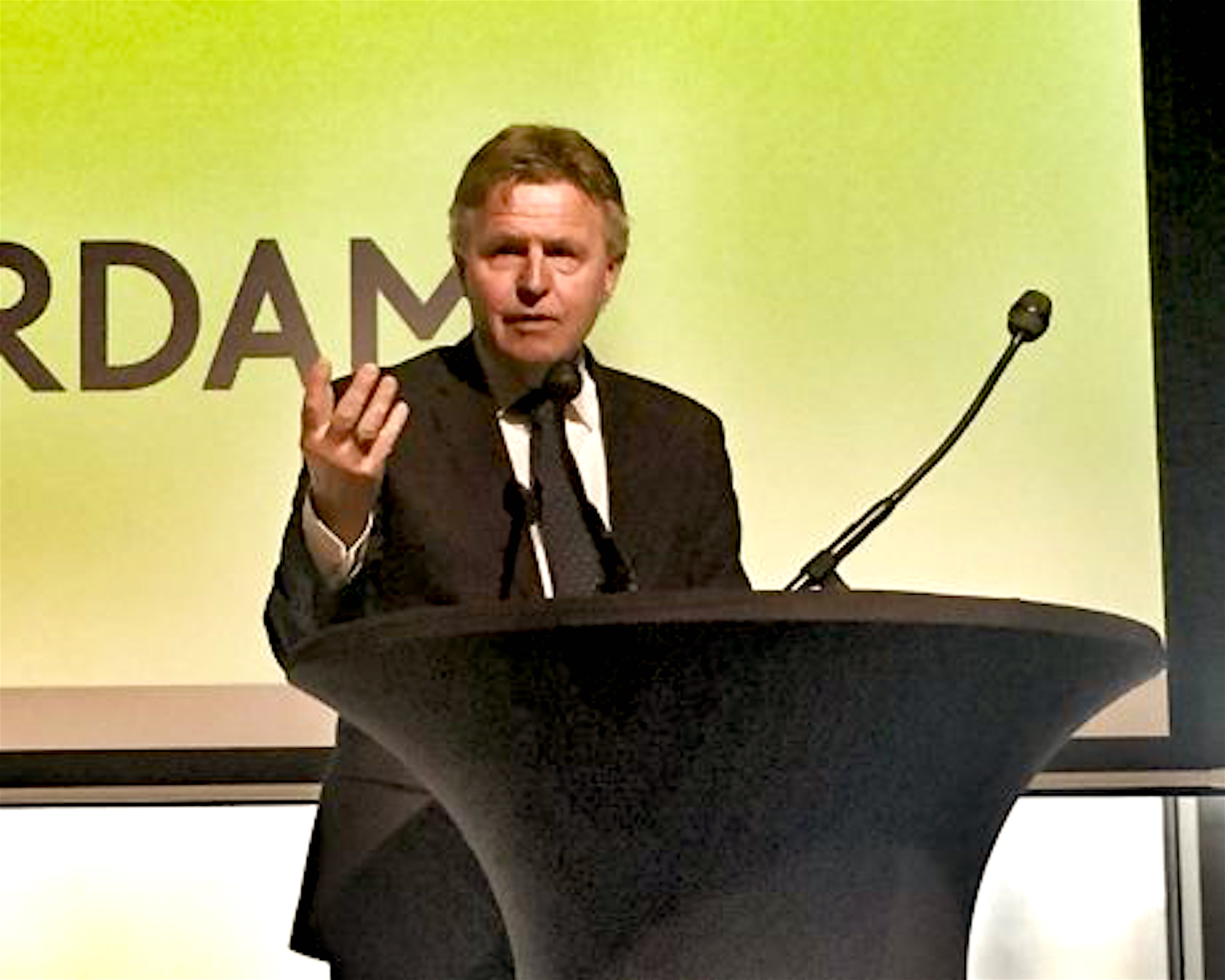 CDA gedeputeerde Jaap Bond (foto HMC) Rob Scholte Museum