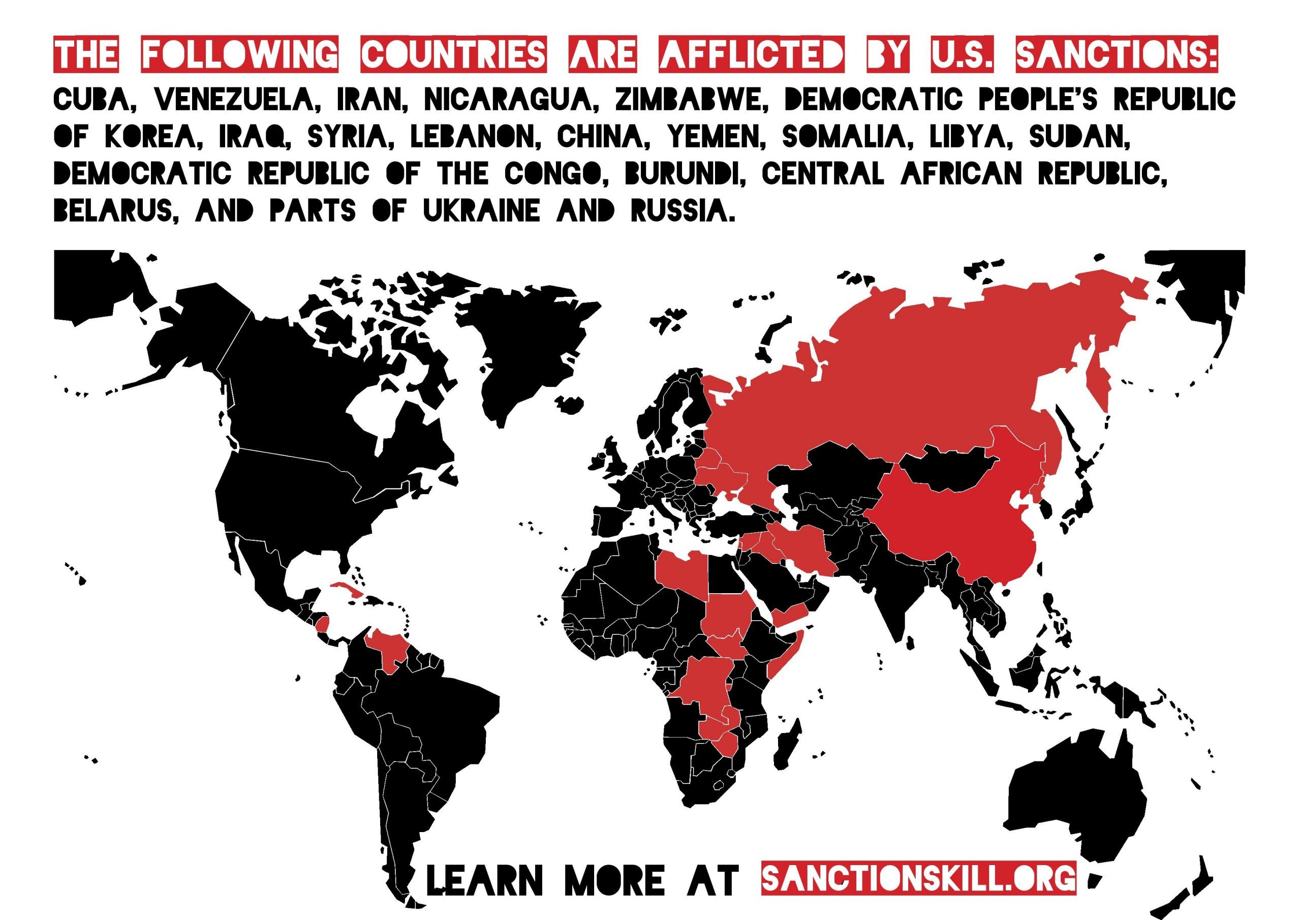 Us Sanctions Map Foto Sanctions Kill Rob Scholte Museum 