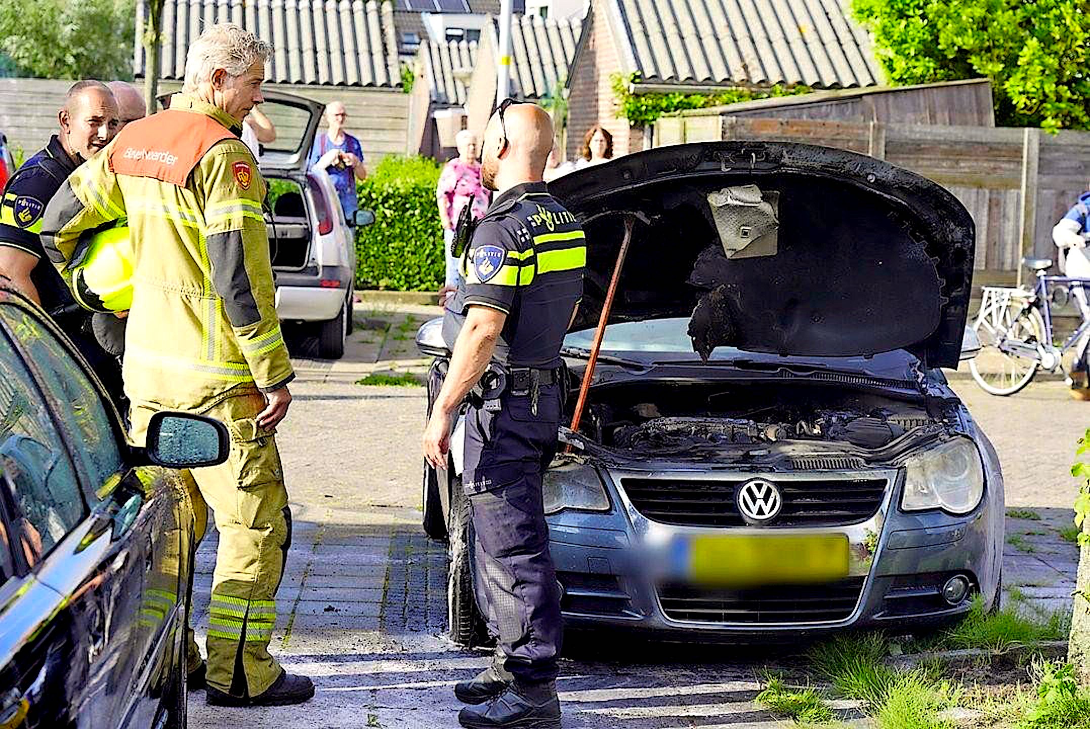 Autobrand In Den Helder Politie Doet Onderzoek 1 Rob Scholte Museum 1599