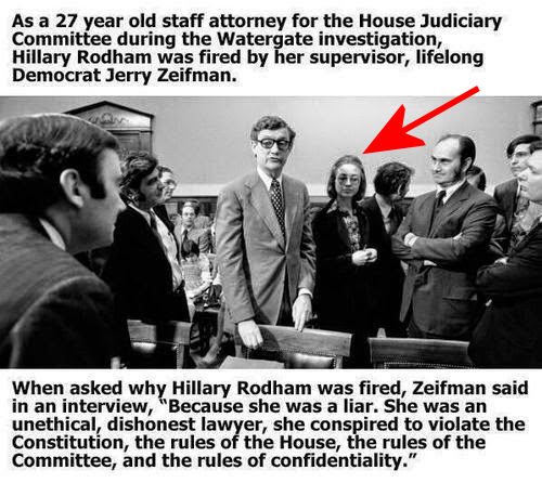 HILLARY Fired From Watergate (foto Rabid Republican Blog) – Rob Scholte ...