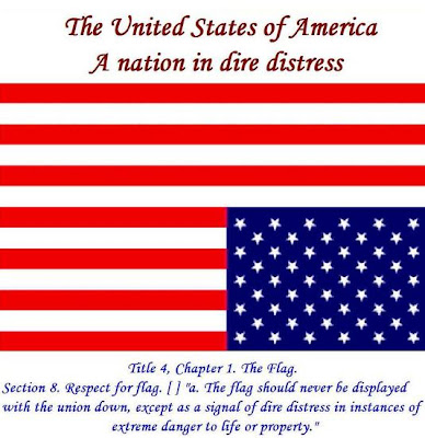 USA Upside Down Flag A Nation in Distress – Rob Scholte Museum