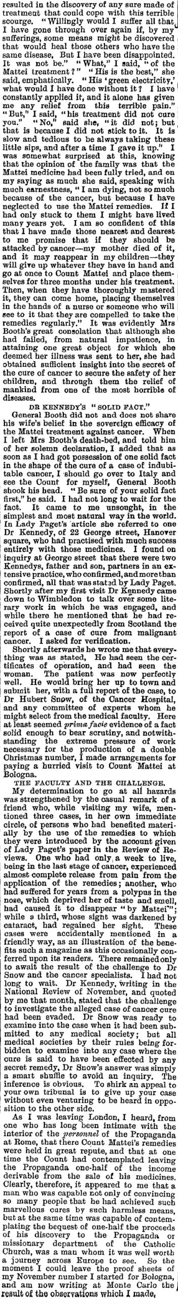 A Visit to Count Mattei, Otago Witness, Issue 1935, 26 March 1891, Page ...