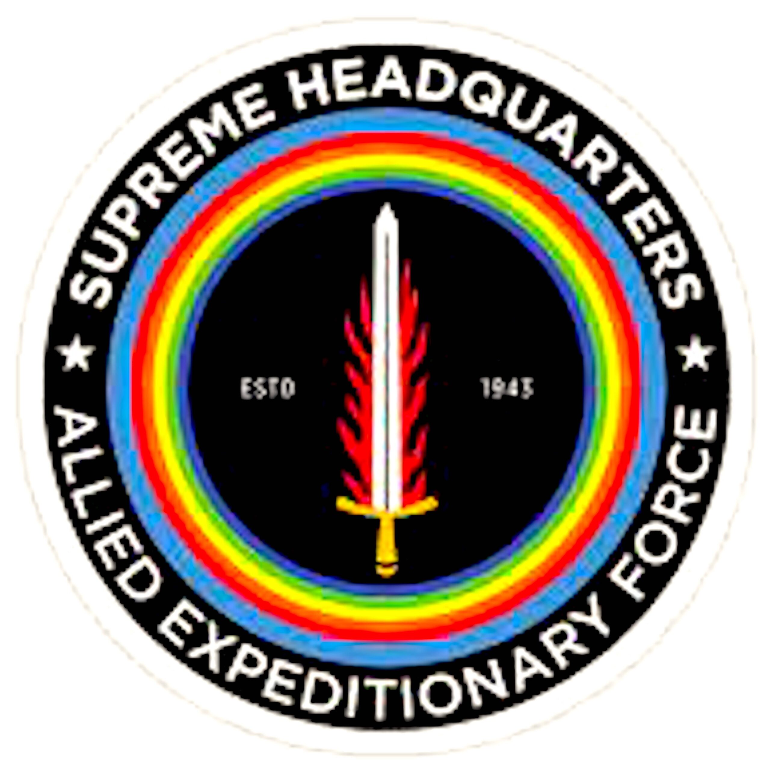 Supreme Headquarters Allied Expeditionary Force (foto SHAEF) Rob
