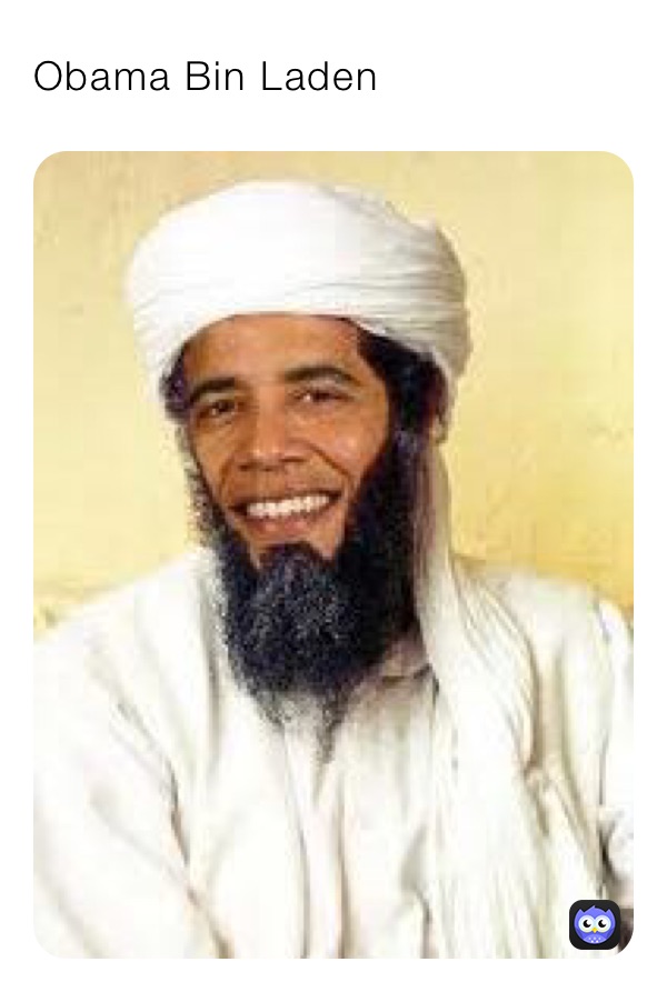 Obama Bin Laden (foto Rob Scholte Museum