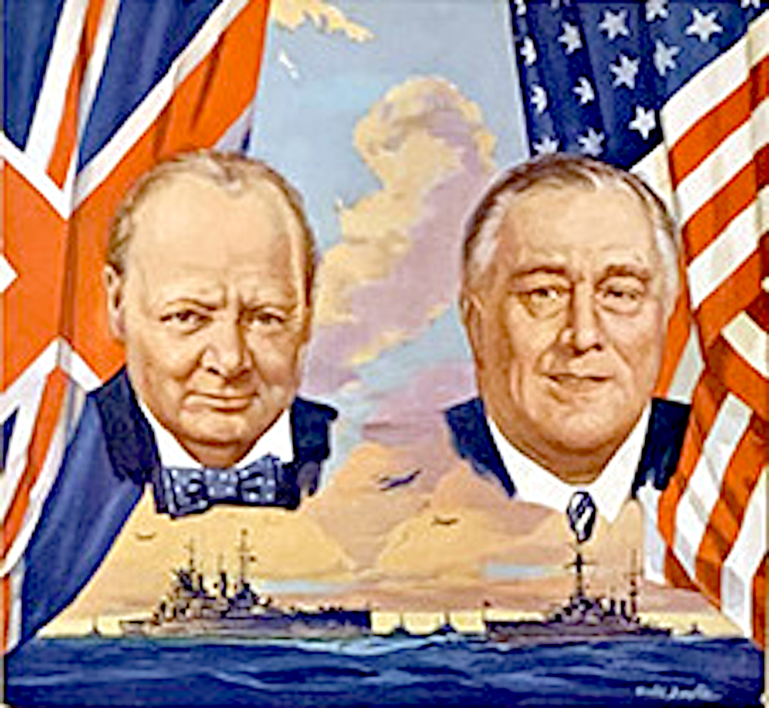 THE ATLANTIC CHARTER With FDR & WSC (1) (foto Chartwellbooksellers.com ...